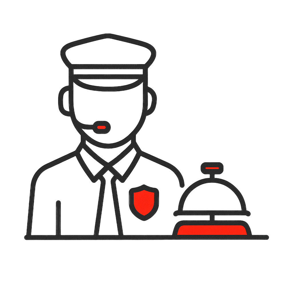 Security Guards & Hotel Staff