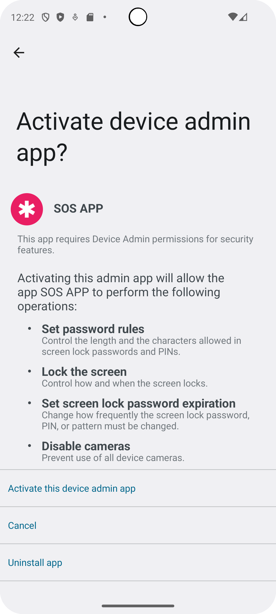 Admin Permission
